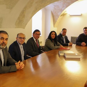 Prijem izaslanstva kršćanskih zajednica iz Palestine i okolnih mjesta 